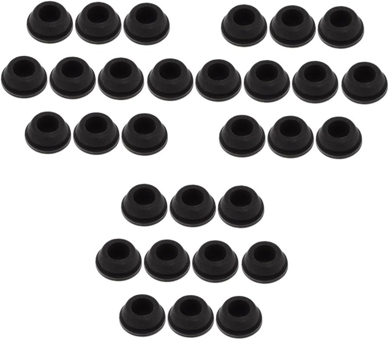 Angoily 30 حزمة من سدادات تصريف المطاط AC للنوافذ والوحدات المنقسمة سهلة التركيب - Image 2