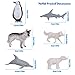 JOKFEICE Small Polar Animals Figurines 26pcs Realistic Penguin Polar Bear Seal Winter Animals for Early Educational Birthday Cupcake Topper Gift for Kids - Image 4