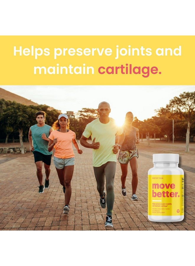 Generic Move Better - Natural Joint Supplements For Women and Men | Supports Mobility, Cartilage Repair, and Joint Health | Fast Acting MSM Chondroitin & Glucosamine Joint and Knee Supplements | 90 Capsules  - Image 2
