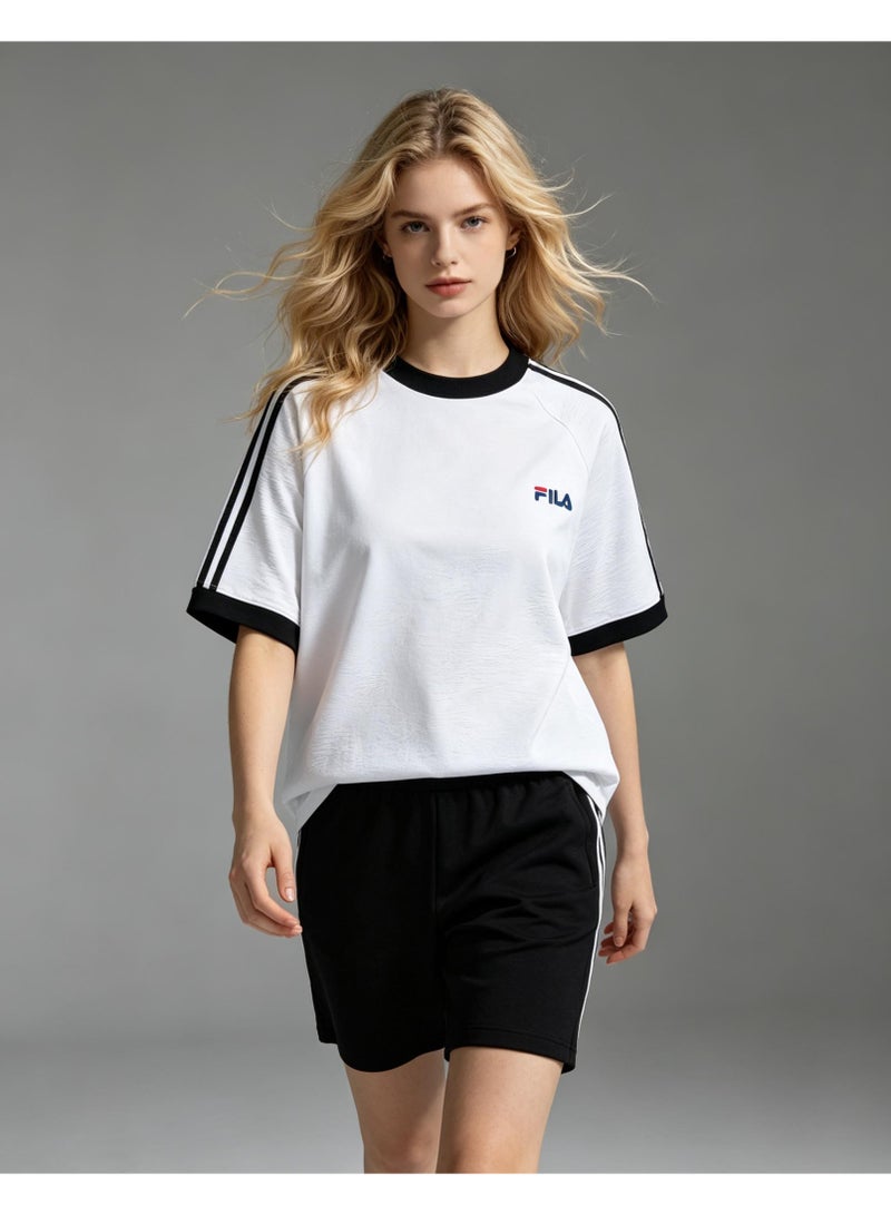 FILA round neck short-sleeved shirt, unisex. Suitable for outdoor sports and fitness. - Image 5