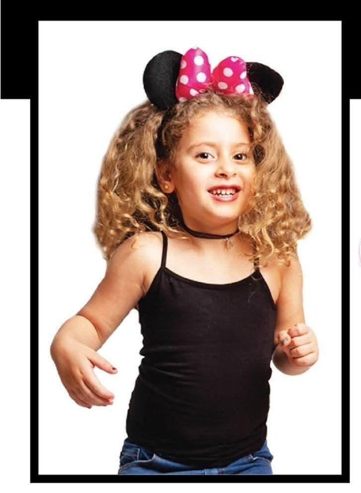 COMODO 2 pieces Girls' Thin Strap Camisole Top-  from Comodo  ( black& white ) - Image 2