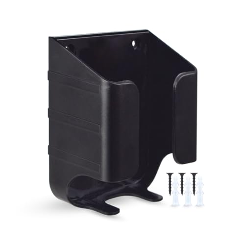 iota EV Charger Holder for Tata Punch EV, Tata Nexon EV, Tata Tiago EV, Tata Tigor EV, Tata Curvv EV | Heavy-Duty ABS Plastic Charger Adaptor Organizer | Damage Protection | Made for TATA EV Chargers - Image 1
