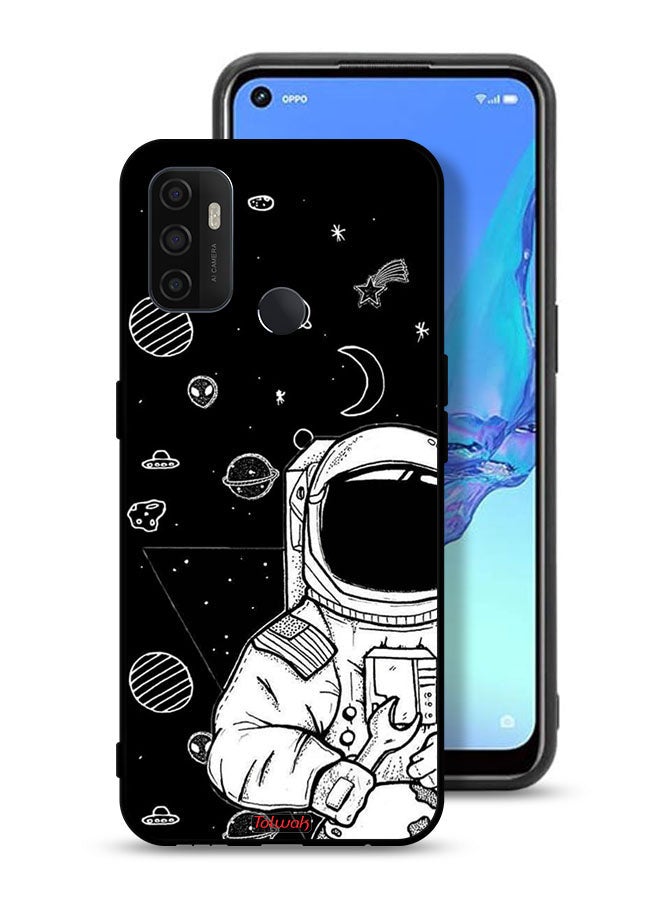 Tolwak Oppo A53 4G Protective Case Cover Astronaut Art - Image 1