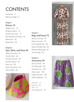 Cico Sewing with African Wax Print Fabric: 25 Vibrant Projects for Handmade Clothes and Accessories  - Image 5
