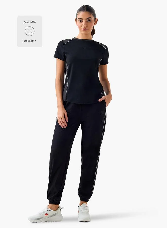 كابا Kappa Women Cut and Sew Piping Accent T-shirt