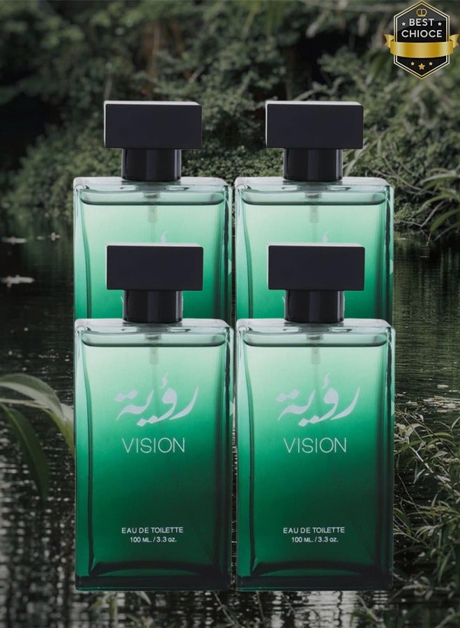 فيجن 4 قطع عطر فيجن 100 مل - Image 1