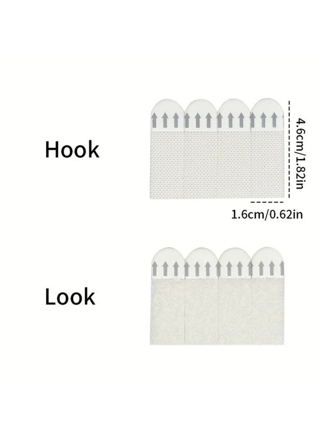 24 Pairs Heavy Duty Picture Hanging Strips Trace Free Adhesive Mounting Tapes For Photo Frames And Artworks - Image 3