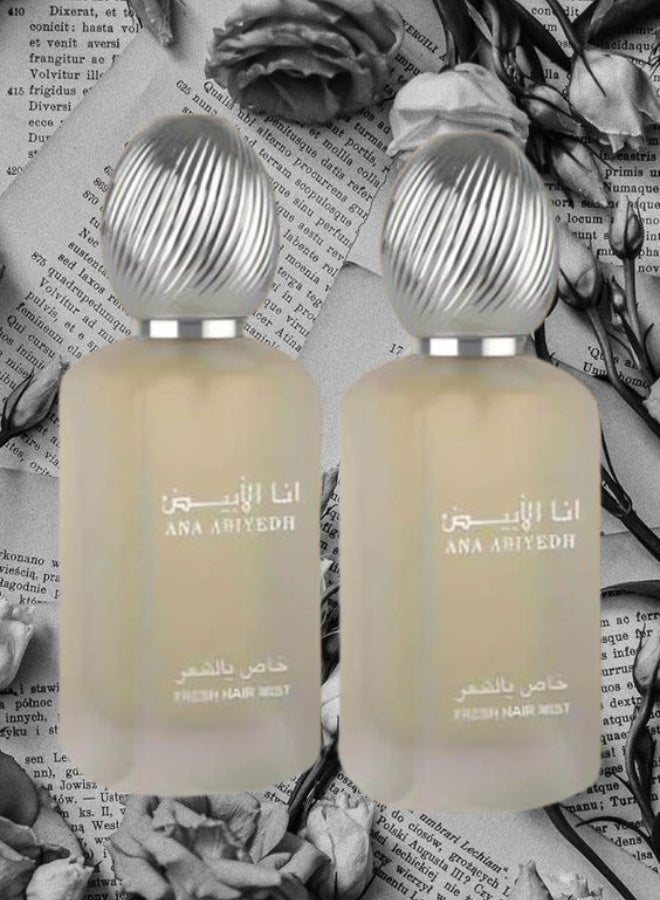 لطافة 2 قطع معطر شعر أنا ابيض 50مل - Image 1