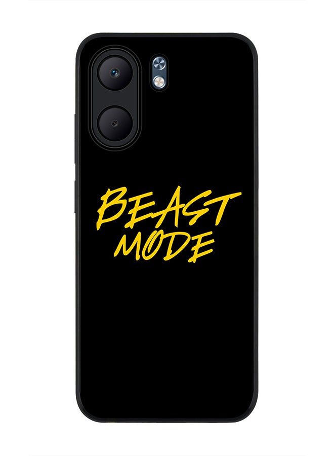 Stylizedd For Oppo A5x 5G / A5x 4G Case,Slim fit Camera Protection, Shockproof Thin Phone cover  - Beast Mode