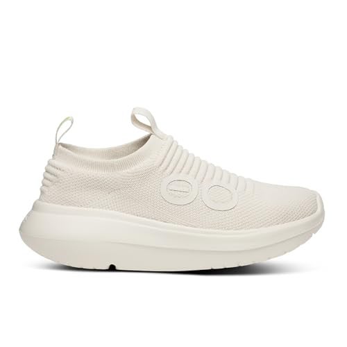 OOFOS OOmy Zen Recovery Shoe, Chalk - Women’s Size 6.5 - Image 4