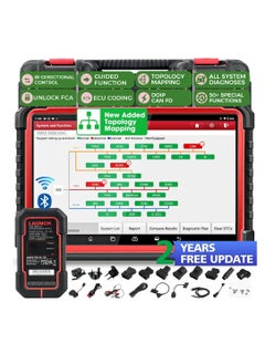 Launch LAUNCH X431 PRO3S+ Upgrade Bi-Directional Scan Tool,2024 New OE Topology Mapping,HD Trucks Scan,ECU Coding&41+ Service  - Image 1