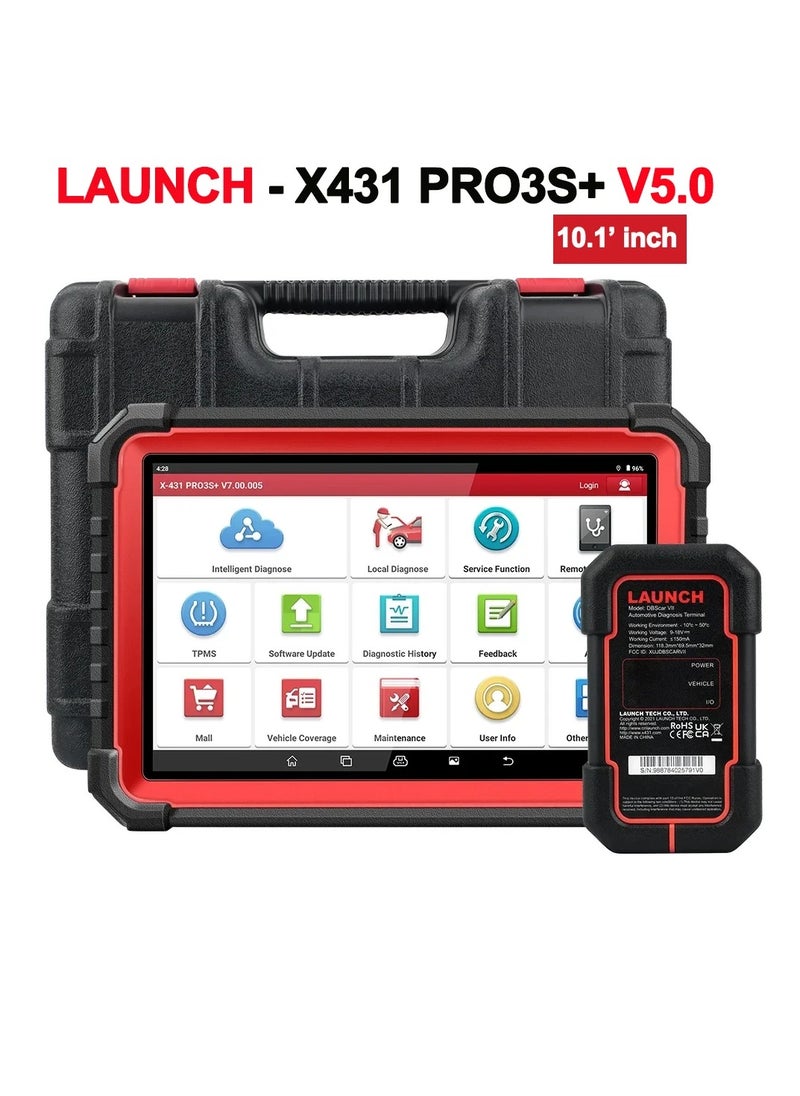 Launch LAUNCH X431 PRO3S+ Upgrade Bi-Directional Scan Tool,2024 New OE Topology Mapping,HD Trucks Scan,ECU Coding&41+ Service  - Image 3