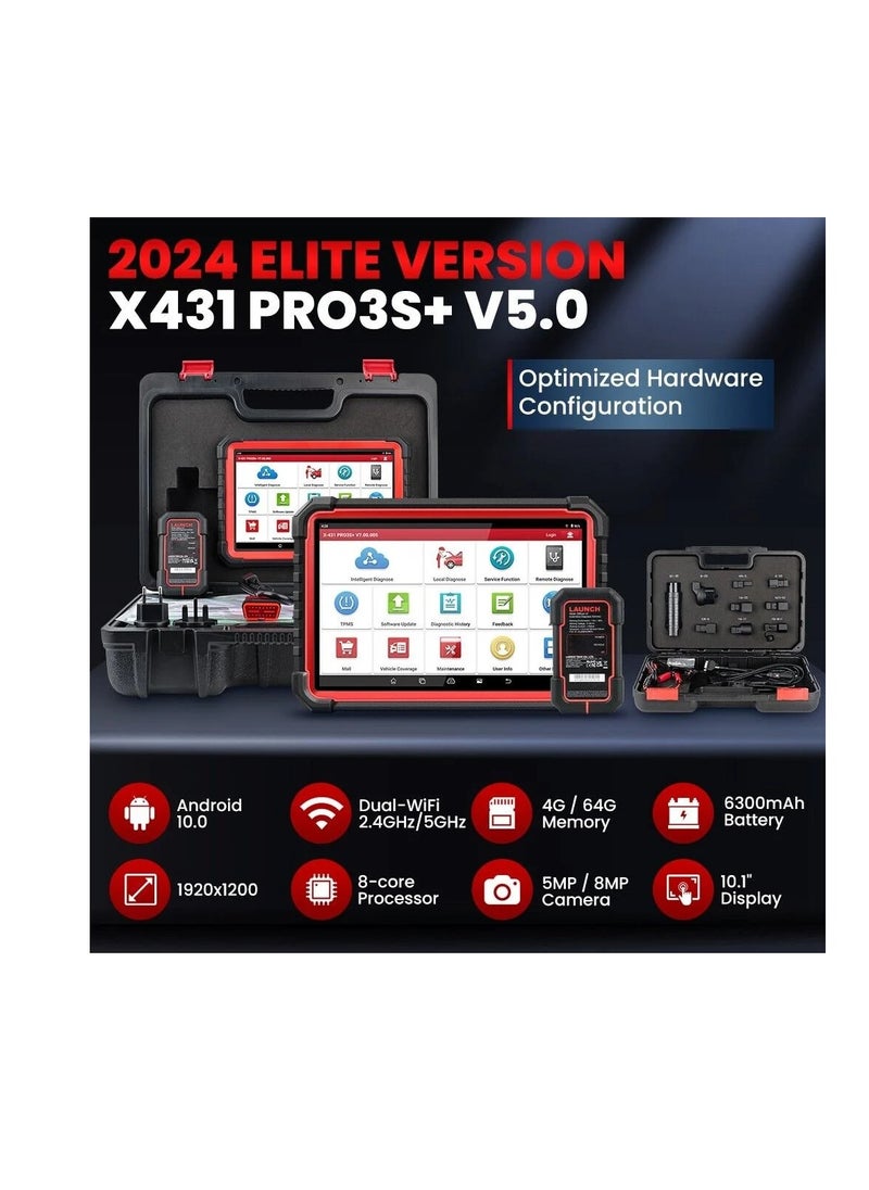 LAUNCH X431 PRO3S+ ترقية أداة المسح الضوئي ثنائية الاتجاه LAUNCH X431 PRO3S+، 2024 تخطيط طوبولوجيا المعدات الأصلية الجديدة، مسح الشاحنات عالية الدقة، ترميز وحدة التحكم الإلكترونية وخدمة +41 - pzsku/ZF00183E56ECA01D0D13BZ/45/_/1717931440/03265f0c-bd4b-4291-a3d5-33df065ac277