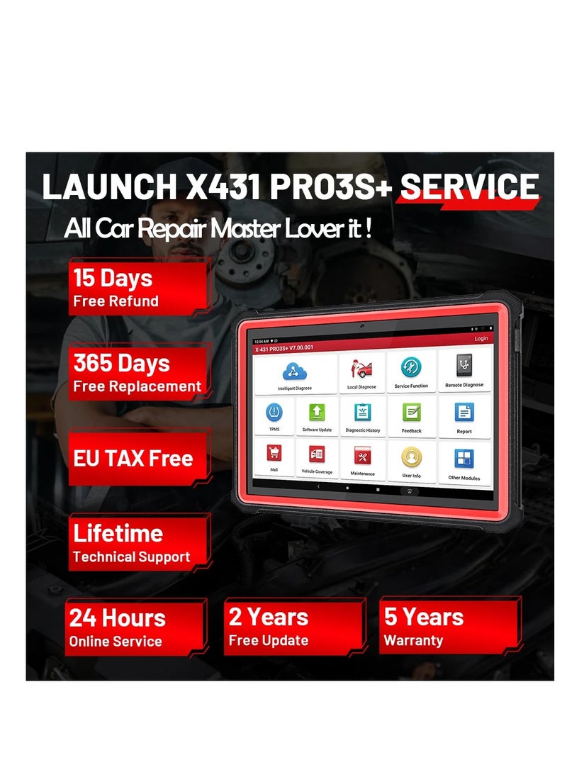 LAUNCH X431 PRO3S+ ترقية أداة المسح الضوئي ثنائية الاتجاه LAUNCH X431 PRO3S+، 2024 تخطيط طوبولوجيا المعدات الأصلية الجديدة، مسح الشاحنات عالية الدقة، ترميز وحدة التحكم الإلكترونية وخدمة +41 - pzsku/ZF00183E56ECA01D0D13BZ/45/_/1717931450/37c379b3-f22c-4a25-923f-74f9d30ff2ab