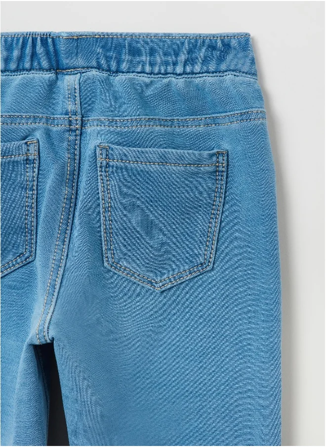 او في اس OVS French Terry Jeggings With Pockets
