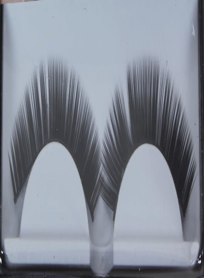 Ritzkart 1 Pair of Synthetic Hair Thick Eyelashes (Style 010) for Striking Eyes and Effortless Elegance Enhance Your Glam Game with Luxuriously Voluminous Lashes - Image 1