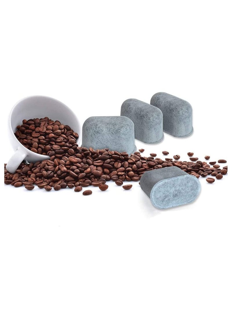 SYOSI - 6 Pack Replacement Charcoal Water Filter Cartridges with Starter Kit Combo for Single Brewing System and Some Models of Breville - Image 1