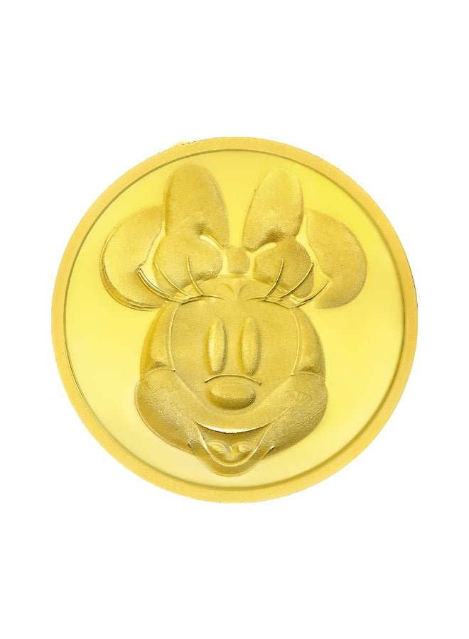 Disney Minnie Mouse 4 Grams BTC Coin 999.9 Purity - Image 1