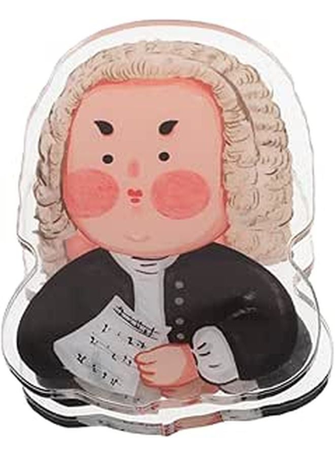Cartoon Piano Sheet Music Clip Page Holder For Violin Guitar Practice Portable - Image 1