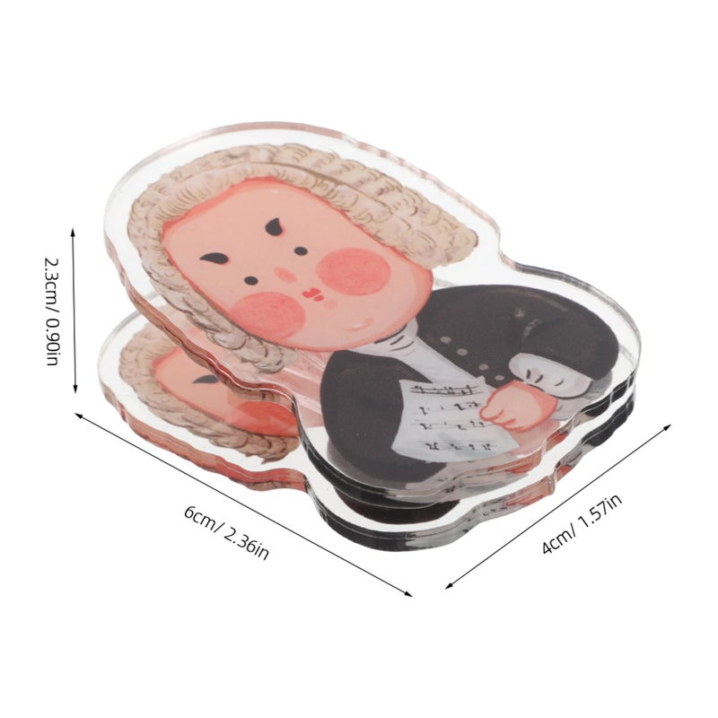 Cartoon Piano Sheet Music Clip Page Holder For Violin Guitar Practice Portable - Image 3