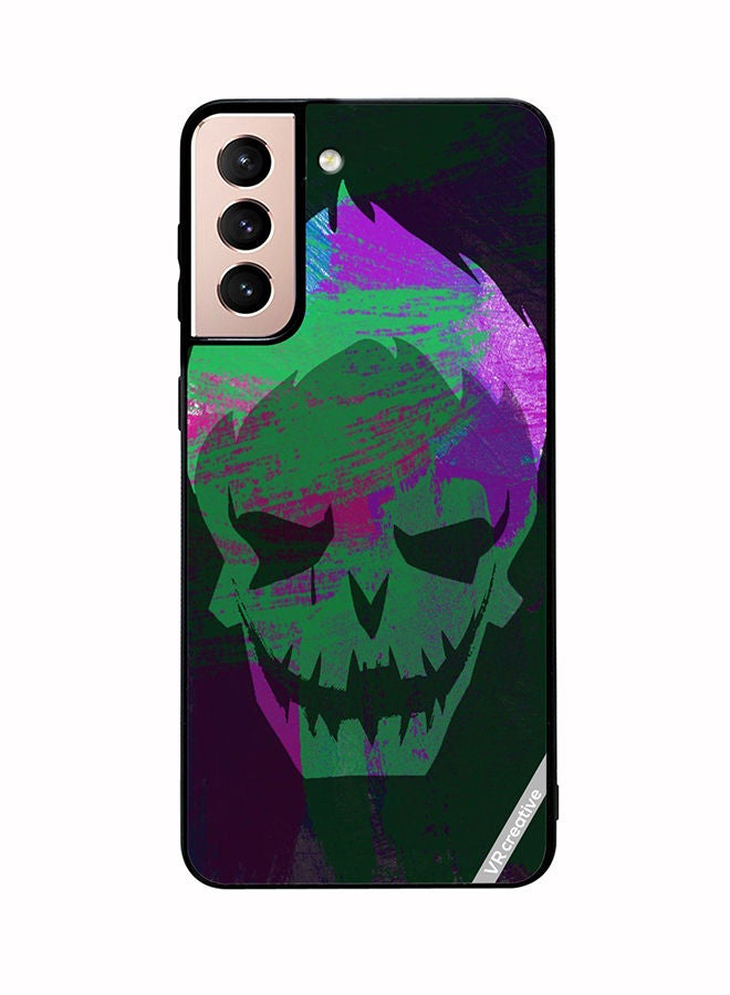 VR CREATIVE Protective Case Cover For Samsung Galaxy S21 Plus 5G Joker Design Multicolour - Image 1