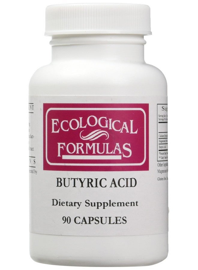 Ecological Formulas كالسيوم مغنيسيوم بيوتيرات (حمض البوتيريك) يدعم صحة الأمعاء. 1 عبوة كريمة 90 كبسولة - Image 2