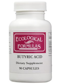 Ecological Formulas Calcium Magnesium Butyrate (Btyric Acid) Supports Gut Health. 1Pack Cream 90 Capsules  - Image 1