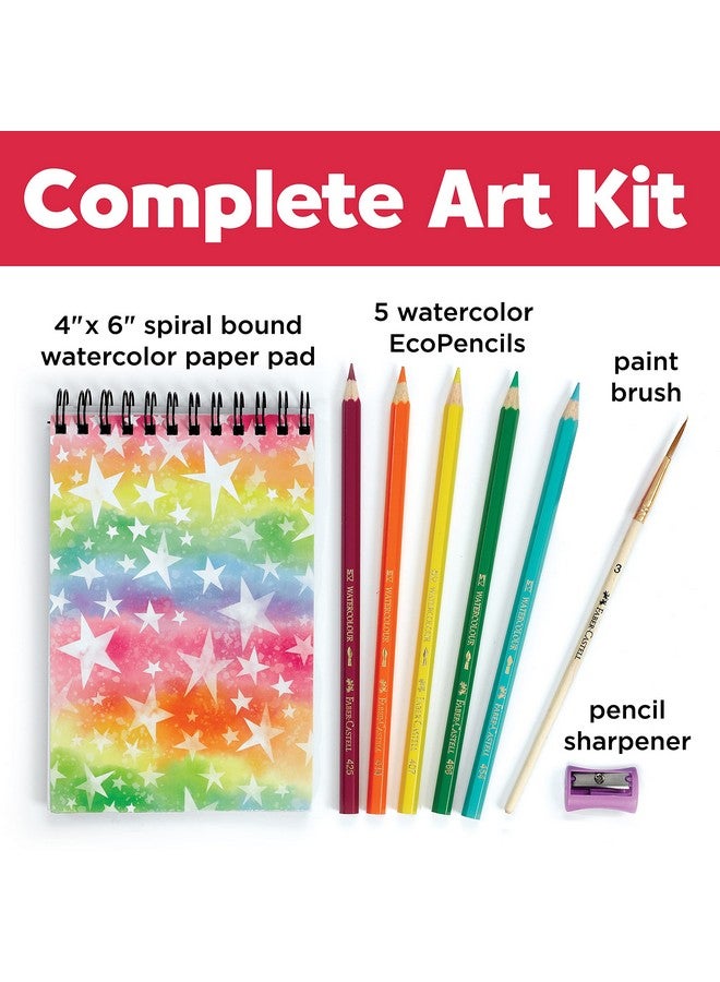 How To Rainbow Watercolor Pencils Set Kids Painting Kits Art Kit For Kids 68+