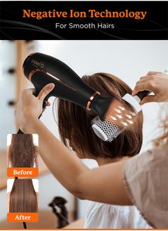 Couture Hair Pro Professional Ionic Hair Dryer 2500 Watts with Powerful Ac Motor - Ultimate Fast Hair Drying  - Image 3