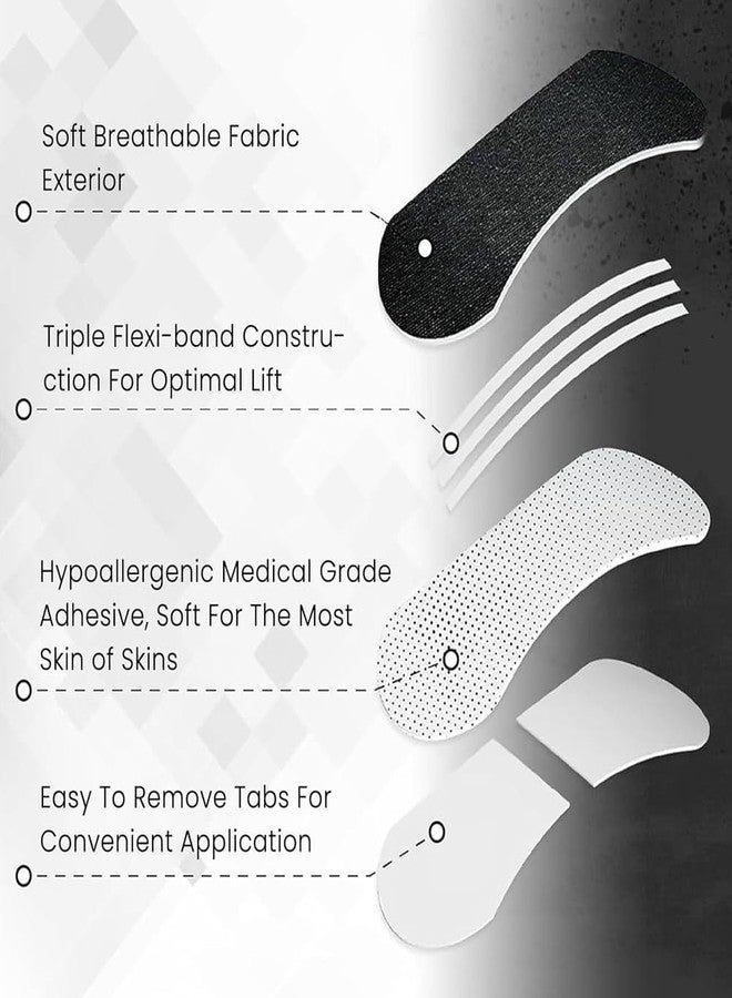 BOKANG Nasal Strips for Snoring, Nose Strips for Breathing, Oil & Sweat Proof Adhesive, Athletic Nasal Strips & Help Stop Snoring, Non Invasive Adhesive Strips 50 Count - Image 2