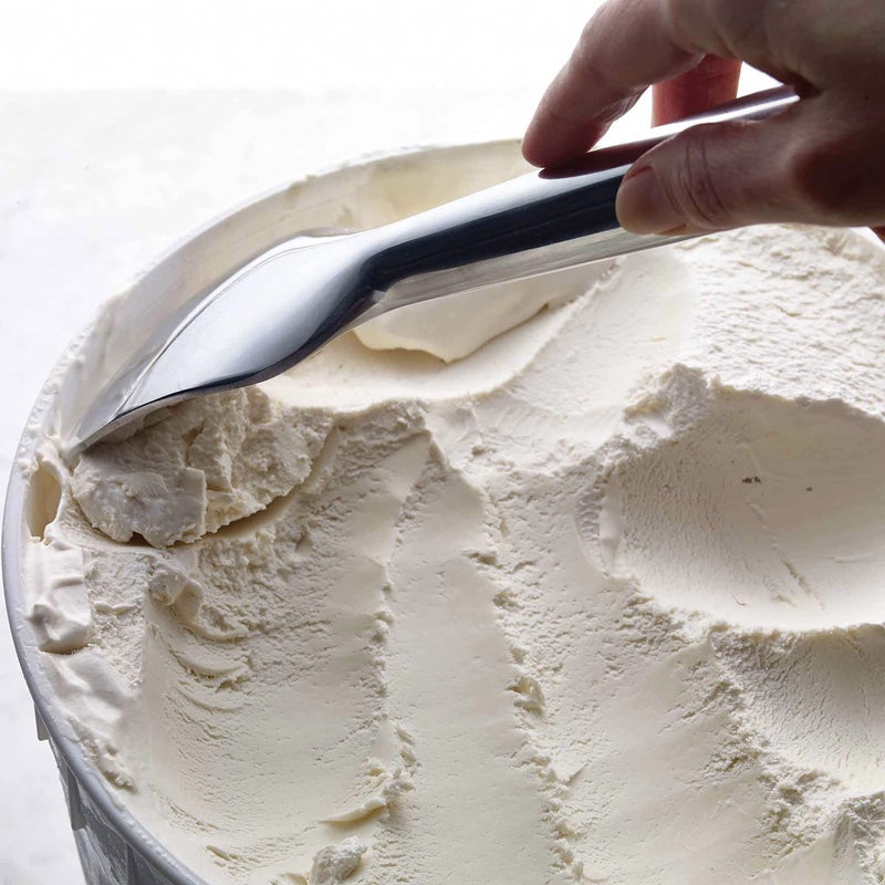 Zeroll زيرول أوريجينال تاب ميت ألومنيوم ملعقة آيس كريم لتسوية الأكواب التعبئة والخلط اليدوي، مقبض مملوء بالسوائل ذاتية الذوبان، شفرة أكثر سمكًا تدوم لفترة أطول، مصنوعة في الولايات المتحدة الأمريكية، 9 إنش، فضي - Image 5