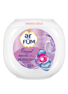 ArFum PODS, 5-in-1 Laundry Detergent Capsules with Scent Booster, Detergent Concentrate, Softener, Color Protect, Powerful Stain Remover in 1 capsule, 16 Weeks Long-Lasting Fragrance, 42 Pods, Eternal - pzsku/ZF002296F5EB2D16B5E25Z/45/_/1732784122/42d6674b-e67f-4e52-90e7-99205922c294