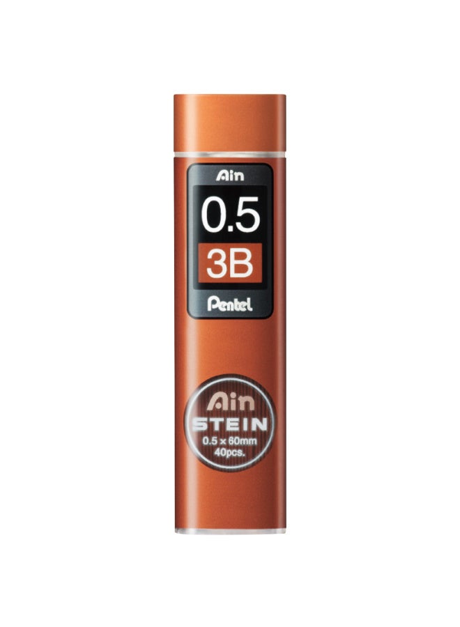 Pentel 0.5Mm Automatic Pencil Lead, Break-Resistant Lead Refills For Students Exams, C275 3B/Tube (40 Pieces) - Image 4