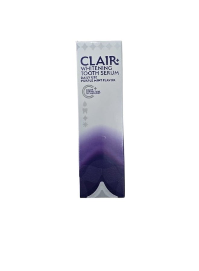 Teeth Whitening Serum | Purple Tooth Whitening Gel | Mint Flavor Dental Whitening