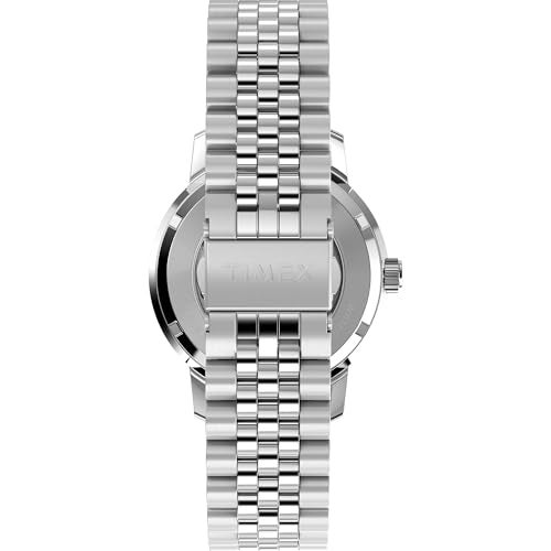Timex Men's Marlin Automatic 40mm Watch - Stainless Steel Bracelet Natural Dial Stainless Steel Case - Image 3