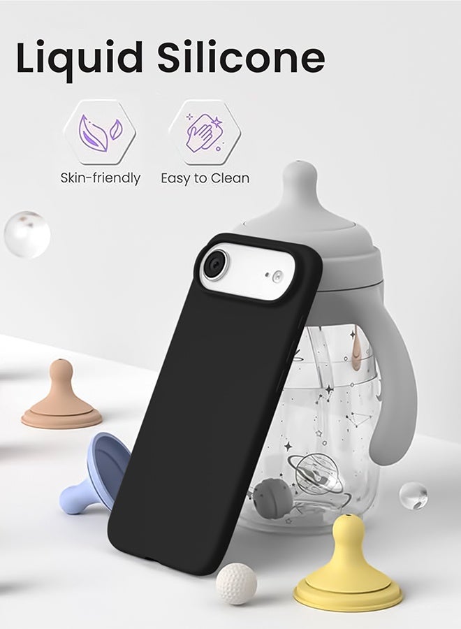 ميدا غطاء سيليكون لجهاز ايفون 17 اير، جراب حماية لكامل الجسم بملمس حريري ناعم، غطاء مضاد للصدمات مع بطانة من المايكروفايبر - Image 5