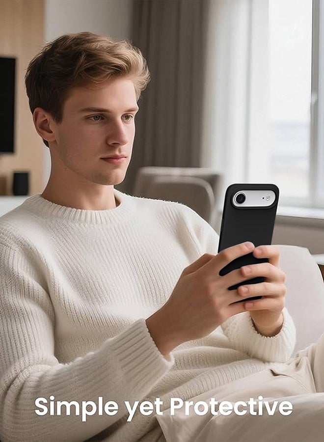 ميدا غطاء سيليكون لجهاز ايفون 17 اير، جراب حماية لكامل الجسم بملمس حريري ناعم، غطاء مضاد للصدمات مع بطانة من المايكروفايبر - Image 4