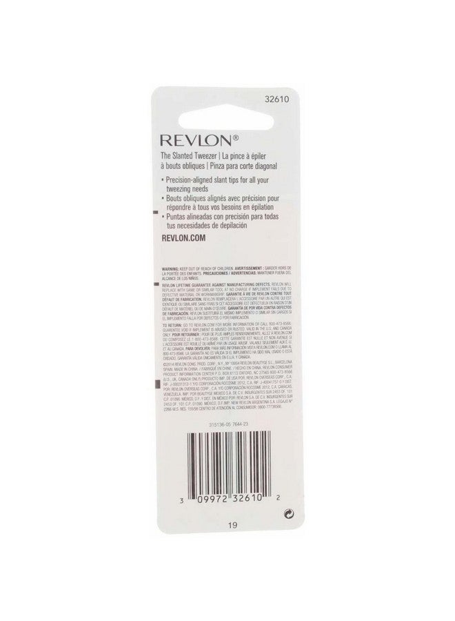 Revlon Stainless Steel Accurate Tweezing 1 Ea(Pack Of 3) - Image 3