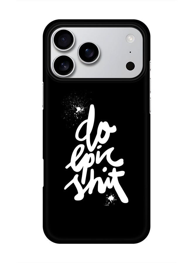 Stylizedd For iPhone 17 Pro Max,Case, [Compatible with MagSafe] Magnetic cover Slim fit Protection Matte, - Epic