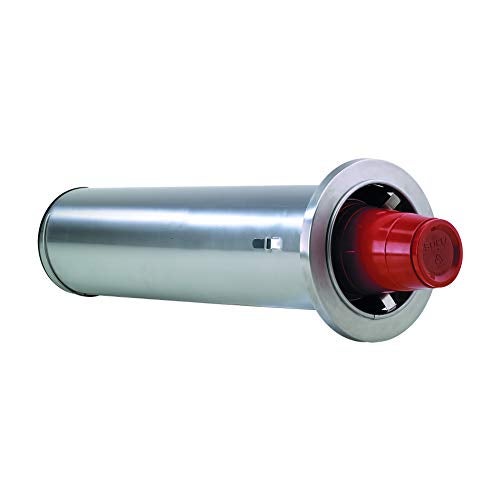 DISPENSE-RITE ADJ-2S In-Counter Cup Dispenser, Adjustable from 8 oz. to 44 oz, Stainless Steel, 2 Spring, 19" Length, Rim Diameter Range: 3" to 4-5/8" - Image 1