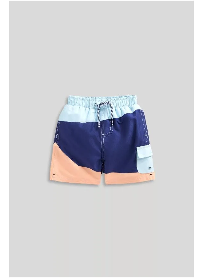 mothercare Colour Block Swim Shorts