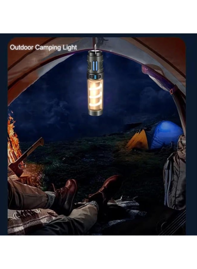 general Portable Rechargeable LED Flashlight for Camping, IPX4 Waterproof Light, Indoor & Outdoor LED Flashlight Survival Kit, Emergency Light, Power Outage, Hiking - Image 2