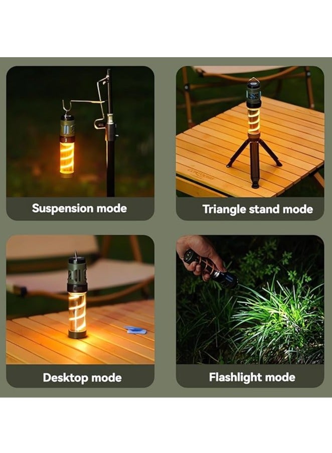 general Portable Rechargeable LED Flashlight for Camping, IPX4 Waterproof Light, Indoor & Outdoor LED Flashlight Survival Kit, Emergency Light, Power Outage, Hiking - Image 4