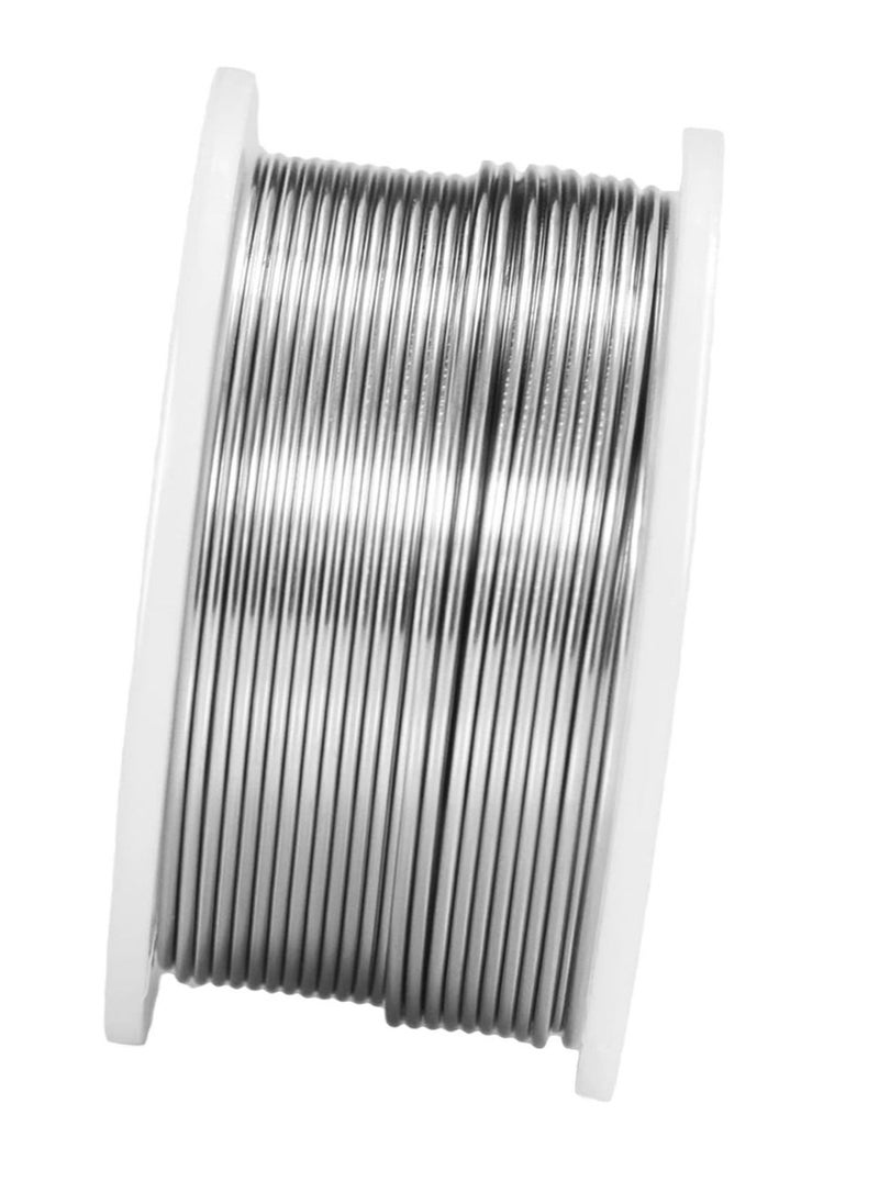 Rubik Solder Wire 0.8mm 50g Flux Rosin Core with Tin Lead Sn63/Pb37, Electronics Tablets Smartphones Mobile Soldering Wire Reel (0.8mm Diameter) 