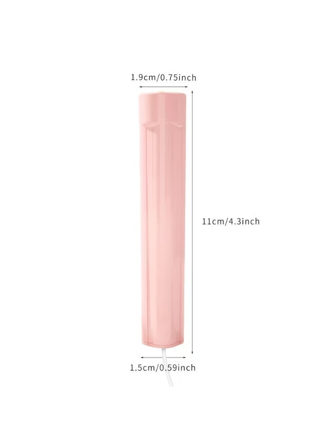 LANGMANNI Portable LED Nail Lamps for Manicures, Designed for False Nails, in a Light Pink Color, Suitable for Both Fingernails And Toenails, Ideal for Gel Polish - Image 4