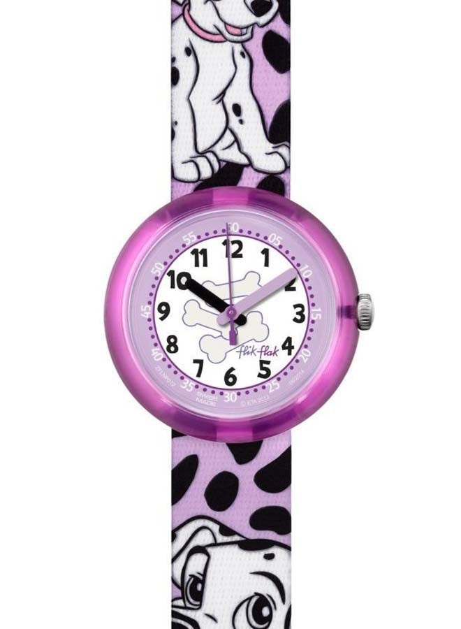 Swatch Kids Unisex 101 Dalmatians 2 Quartz Movement Water Resistant Wrist Watch - 25 Mm - Image 2