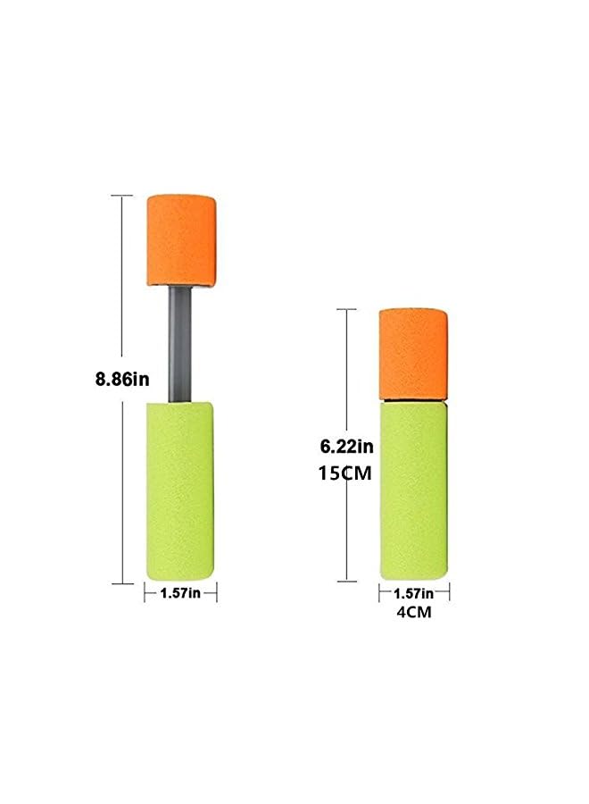 vesus /Set EVA Foam Water Guns Pistol Shooting Cannon Toys For Children Kids Bath Beach Summer Toys - Image 2