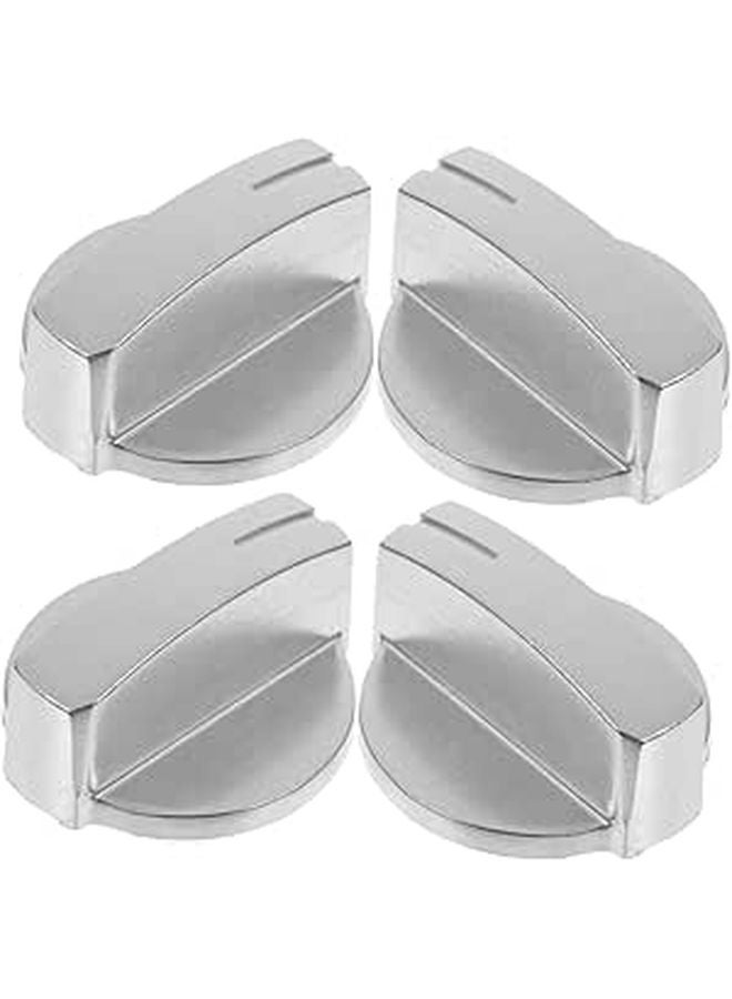 4pcs Universal Burner Control Knobs for Gas Electric Cooktops and Heater Switch - Image 1