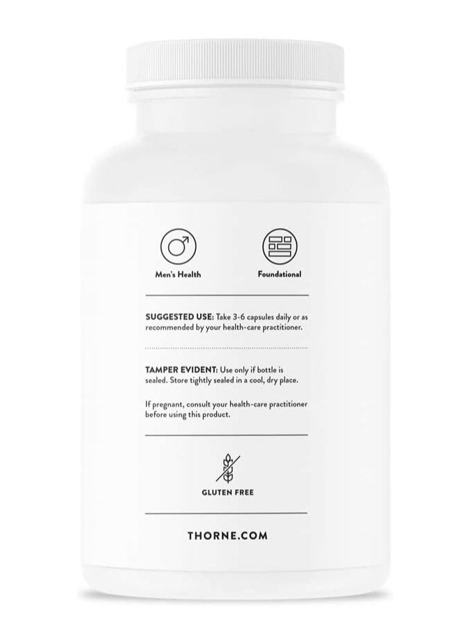 Thorne - Men's Multi 50+ With Lycopene And Zinc For Prostate Support |180 Capsules Dietary Supplement 180 Capsules - Image 1