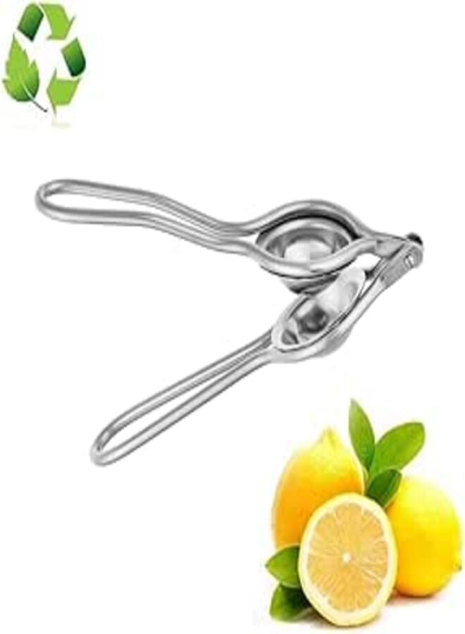 Stainless Steel Manual Lemon Squeezer - Silver
